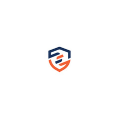MW Letter Sheild Logo Design for use any purpose fully editable vector template