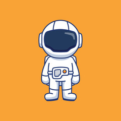 Cute Astronaut Character Concept