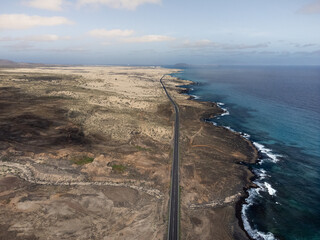 Panoramic view of Fuerteventura, Canarias