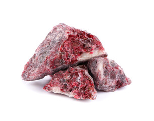Benzoin Siam resinoid isolated on white background. Mix of benzoin and Dammar resin. Tropical...