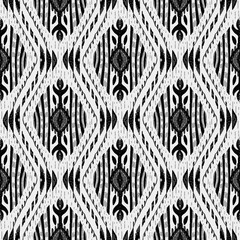  Ikat seamless pattern as cloth, curtain, textile design, wallpaper, surface texture background