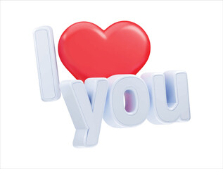 Love specials 3d vector icon illustration