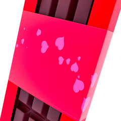 3D Chocolate Boxes Render Valentine's elements