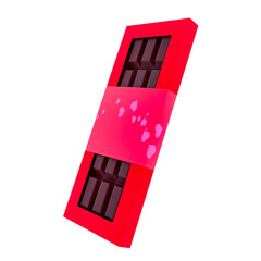 3D Chocolate Boxes Render Valentine's elements