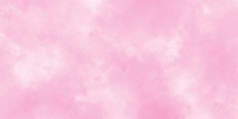 Fototapeta premium Beautiful and smooth soft blurred pink texture in center with blank, Smooth and bright abstract brush stroke acrylic watercolor background, painted colorful bright and shiny pink texture with stains.