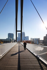 Brücke im Medienhafen Düsseldorf