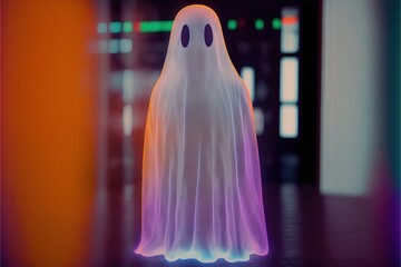 Holo Ghost created with Generative AI technology