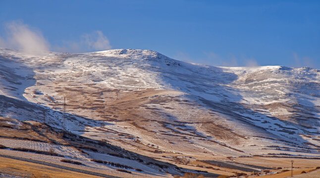 View of landscape near  Vanadzor. Armenia
