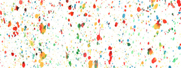 Abstract pattern of multicolored blots for texture, textiles, packaging, simple backgrounds and creative design