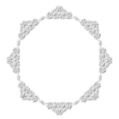 frames in vintage style with elements of ornament, art, pattern, background, texture