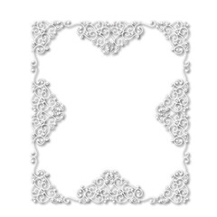 frames in vintage style with elements of ornament, art, pattern, background, texture