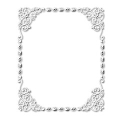 frames in vintage style with elements of ornament, art, pattern, background, texture