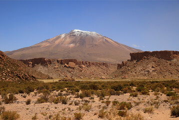 Tuzgle Volcano in the Puna Argentina