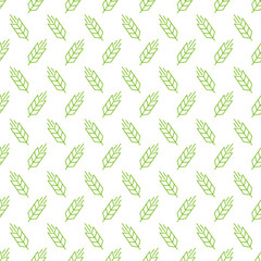 Abstract seamless ear pattern for texture, textiles, packaging, simple backgrounds and creative design