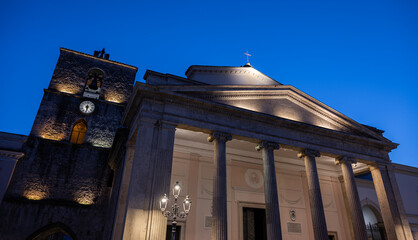 Isernia, Molise. The Cathedral of St. Peter the Apostle