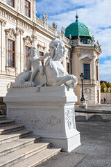 Obraz premium Wien Schloss Belvedere