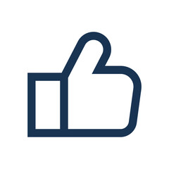 Fototapeta premium like icon on transparent background