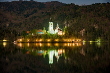 Isola di Bled in Slovenia