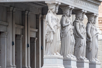 Wien Parlament Seiteneingang