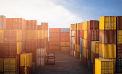 cargo containers transporttion logistics delivery
