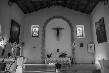 Roccasicura, Molise. Chiesa di San Leonardo di Limoges
