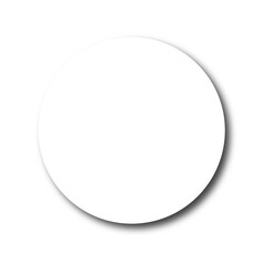 Circle on transparent background