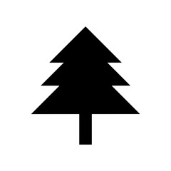 Fototapeta premium Christmas tree icon