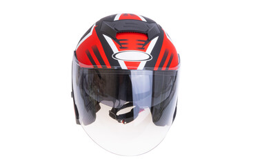 scooter helmet isolated