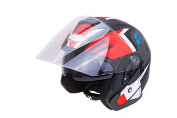 scooter helmet isolated