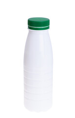 plastic bottle from yogurt