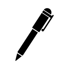 pen vector icon, writing symbol