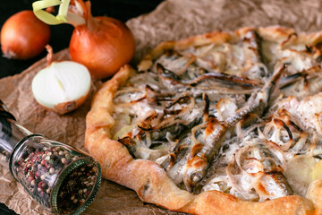 Galeta. Baking. Fish pie