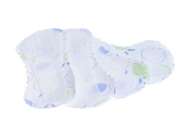 women's pads isolated