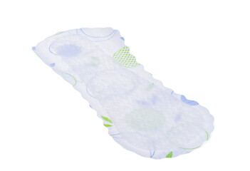 women's pads isolated