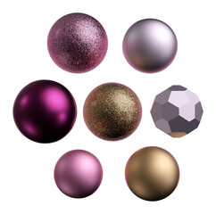 Symbols and elements of love for Happy Women's, Mother's, Valentine's Day, birthday. 3d render.