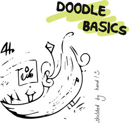 Doodle Sketchnote Template for Workshops, Seminar, Flipchart and Graphic Recording
