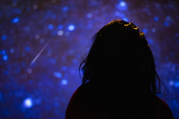 Enjoying night sky and Milky Way stars.