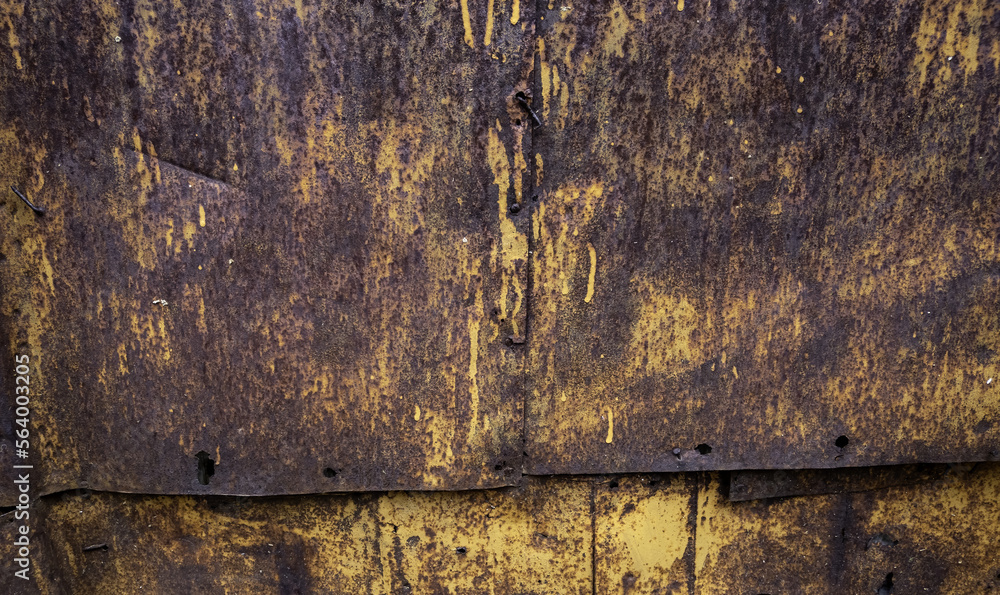 Canvas Prints Rusty metal wall