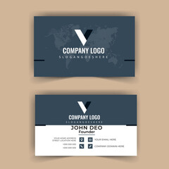 Modern Stylish PSD Business Card Template
Fully layered, completely editable and print ready, both side design.
Text/Font or color can be altered as needed.
