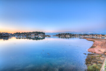 Le port de Ploumanac'h en Bretagne - France