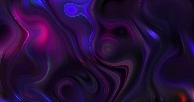 Abstract neon magenta and blue liquid dynamic background