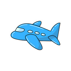 Airplane icon vector transportation logo illustration artwork template creative design vacation airport plane isolated on white background