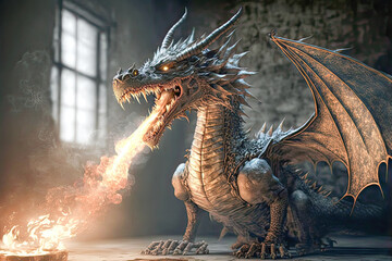 Obraz premium Märchen Legenden Fairy Tale Fantasy Kinderbuch Figuren Tiere Orte Generative AI Digital Art Hintergrund Cover Illustration 