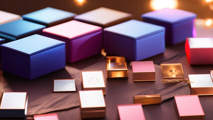 lots of gifts, celebration, holiday, anniversary, christmas, valentine's day, Generative AI