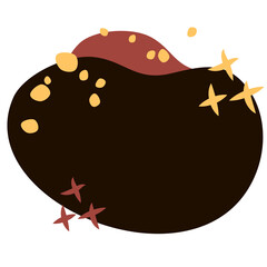 abstract modern frame with texture