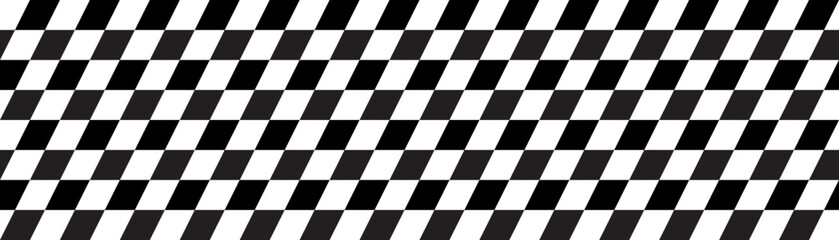 rally flag seamless texture. chess background pattern. black and white square