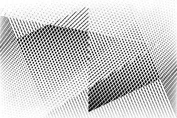 abstract halftone dots and lines background, vector texture