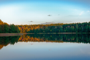 lake in autumn