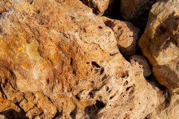 natural background for the site. rocks close-up.