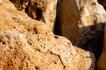 natural background with rock. close up of a rock